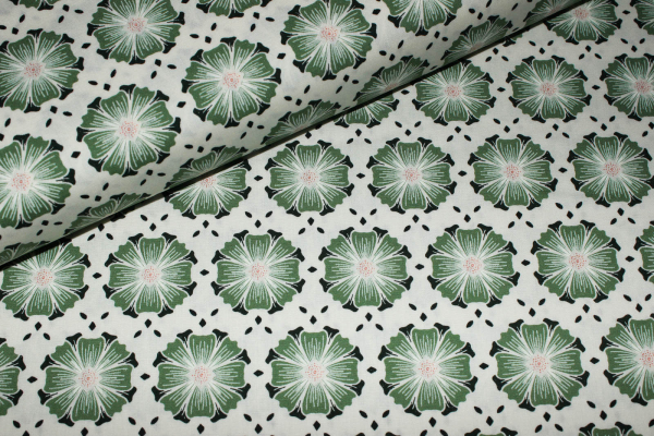 Designerbaumwollstoff Primrose Minnow  (10 cm)